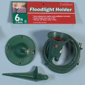 Floodlight kit with 6ft cord