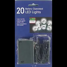 White LED lights in box