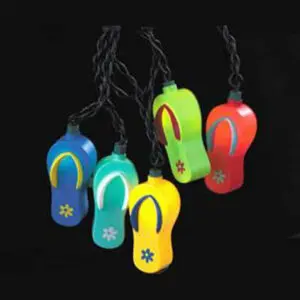 Bright flip-flop decorative lights