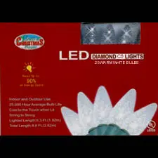 LED diamond Christmas lights packaging