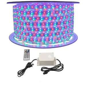 Colorful LED light strip with remote