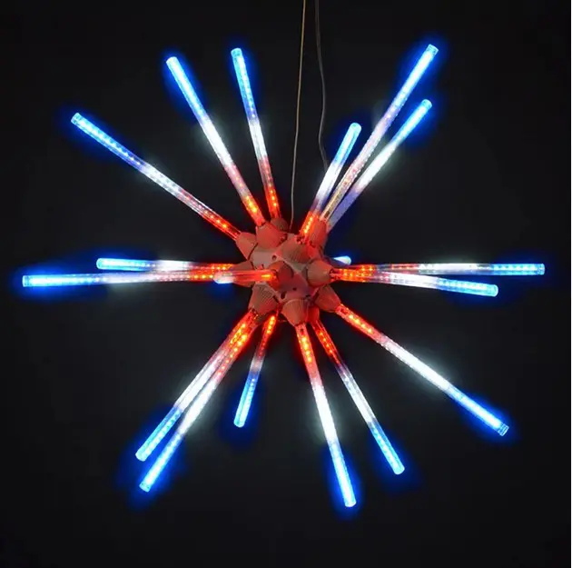Colorful LED light decoration fixture